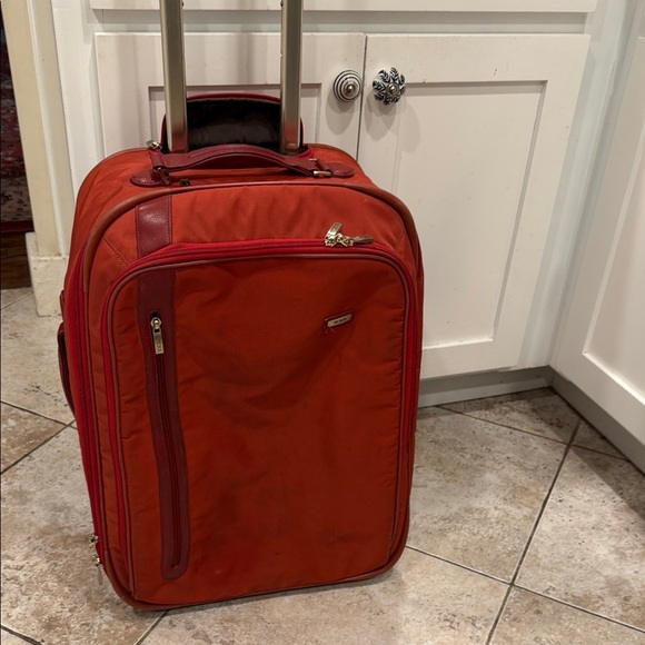 Tumi Other - Tumi Red Rolling Travel carryon 2 wheels luggage